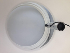 Zasklení kopulové kruhové se šrouby s úpravou proti přehřátí interiéru, HEAT STOP/PMMA 1 - 4 vrstvé